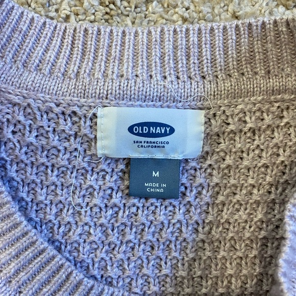 Medium Knit Lavender Sweater - Picture 2 of 2